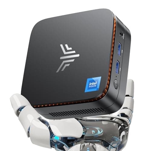 KAMRUI Mini PC, Essenx E1 Desktop Computer N95(up to 3.4GHz) Mini Computers 16GB RAM 512GB SSD Micro PC, Mini Tower Desktop PC Support 4K HDMI, Dual WiFi, BT4.2 for Business Home Office - Image 1