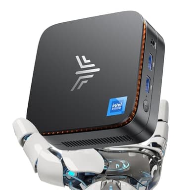 KAMRUI Mini PC, Essenx E1 Desktop Computer N95(up to 3.4GHz) Mini Computers 16GB RAM 512GB SSD Micro PC, Mini Tower Desktop PC Support 4K HDMI, Dual WiFi, BT4.2 for Business Home Office - Image 1