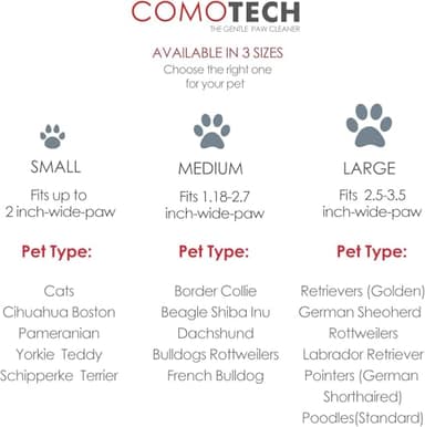 Dog Paw Cleaner, Washer, Muddy Pet Foot Cleaner for Small Medium Breed Dogs/Cats (with 3 absorbent towel) (Black, Medium) - Image 6