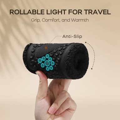 Tanamo House Slippers for Women Men Indoor Barefoot Slippers Socks Slip on House Shoes Cozy Comfy Slippers for Home Bedroom Travel Yoga - Image 5