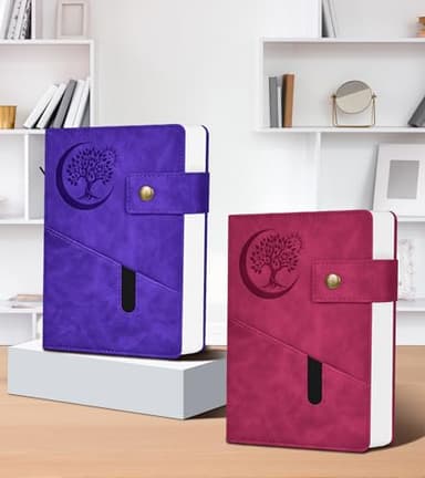 PAIBAS 365 Page Thick Lined Journal Notebook for Men Women, B5 Large Leather Journals for Writing, Hardcover Notebooks for Work, School, Note Taking, Business, Travel Diary, College Ruled 7.6" x 10" - Image 7