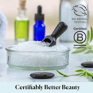 Sky Organics - Epsom Salt Bath Soak, 5 lbs - Magnesium Sulfate USP - 100% Pure, Medium Grain - Unscented - Soaking Bath Salts - Resealable Bag - Natural, Vegan & Cruelty Free - Self Care - Bath & Feet - Image 6