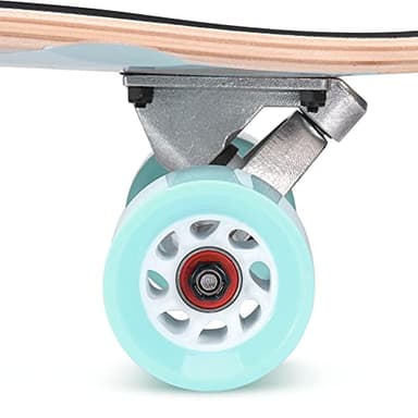 Slendor 42 Inch Longboard Skateboard Complete Cruiser Pintail, Drop Through Deck Skateboardfor Cruising, Carving, Downhill - Image 7
