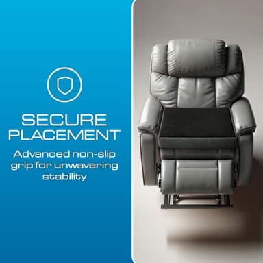 Kolbs Extra Large Recliner Cushion | Chic 2 Tone Velvet Cover (Seat Only) - Image 6