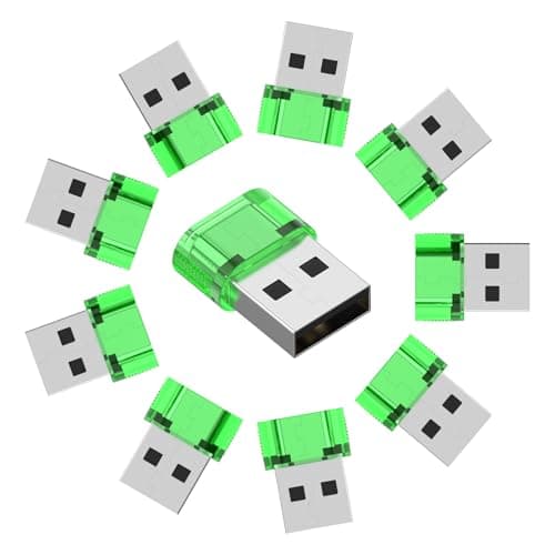 USB to USB-C Adapter 10 Pack, Type C Female to USB Male Power Charger Converter, C to USBA Adapter Compatible for MagSafe Apple Watch Series/SE/Ultra 2 iPhone 15/16/17 Plus Pro Max AirPods Pro - Image 1