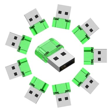 USB to USB-C Adapter 10 Pack, Type C Female to USB Male Power Charger Converter, C to USBA Adapter Compatible for MagSafe Apple Watch Series/SE/Ultra 2 iPhone 15/16/17 Plus Pro Max AirPods Pro - Image 1