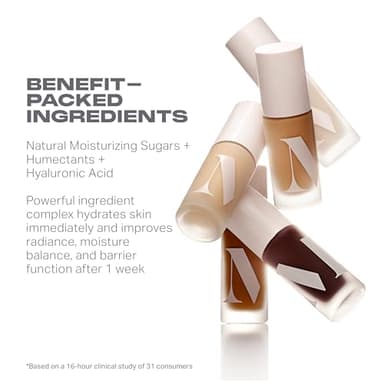 Morphe Lightform Dewy Foundation - Extended Hydration Foundation Makeup with a Lasting, Natural Radiant Finish - Long-Wearing Formula with Buildable, Medium Coverage - Light 03C (1.01 fl oz) - Image 8