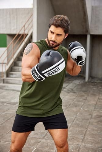 COOFANDY Men Bodybuilding 2 Pack Tank Top Gym Workout Shirt Bodybuilding T Shirt - Image 5