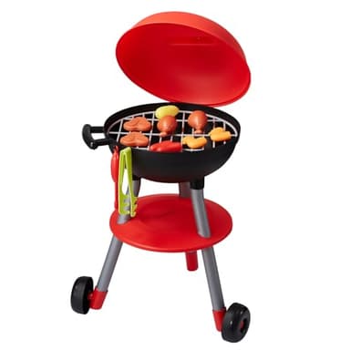 VEVOR 28 PCS BBQ Grill Playset, Kids Toys Kitchen Playset with Sound & Light, Little Chef Play, Interactive Grill Play Food Cooking Playset Barbecue Toy Grill for Toddlers Boys Girls 3-5 Birthday Gift - Image 10