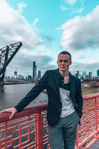 PJ PAUL JONES Mens Blazer Suit Jackets Casual Unlined Knit Sport Coats Big and Tall Black 3XL - Image 4