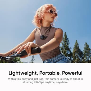 Insta360 GO Ultra Standard Bundle Midnight Black - Tiny Hands-Free 4K Cam, Lightweight & Portable, Low Light Excellence, Mount Anywhere, FlowState Stabilization, 200 Min Battery Life - Image 3