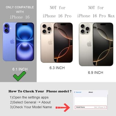 UEEBAI Magnetic for iPhone 16 Case, Bow Case Compatible with MagSafe, Wireless Slim Clear Ribbon Aesthetic Phone Cover Anti-Yellowing Shockproof Protective Cover for Women Girl - White - Image 7