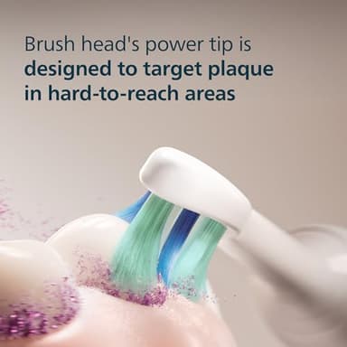 Philips Sonicare C2 Plaque Control - Genuine Replacement Electric Toothbrush Heads, White, 4 Pack One Year Supply, HX9024/65 - Image 2