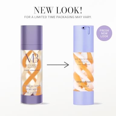 Meaningful Beauty Crème De Serum, Melon Extract Night Moisturizer, orange - Image 2