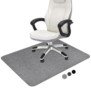 Placoot Office Chair Mat for Hardwood Floor, 55"x35" Computer Chair Mat, Desk Chair Mat, Large Anti-Slip Floor Protector for Home Office - Image 1