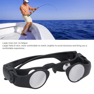 8X Binocular Glasses, Professional Portable Fishing Binoculars HD Optical Lens, Professional Binocular Glasses for Concerts Theater Opera Bird Watching Sports - Image 2