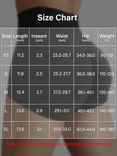 YEOREO Women's Biker Shorts 2.5" No Front Seam Elysina High Waist Hidden Scrunch Workout Gym Yoga Running Shorts Black M - Image 6