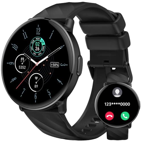 OWMSIC Smart Watch for Men Women with Call Text Reminder, Smartwatch 1.39" Touch Screen, Fitness Watch with Heart Rate/Sleep/Steps/Calories Monitor, 112+ Sport Mode, IP68 Waterproof Activity Trackers - Image 1