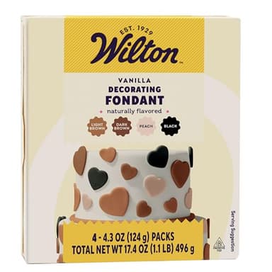 Wilton Decorator Preferred Various Skin Tone Fondant Icing - Image 1