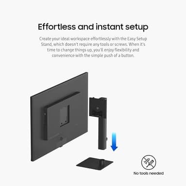 SAMSUNG 32-Inch ViewFinity S7 (S70D) Series 4K UHD High Resolution Monitor with HDR10, Multiple Ports, Easy Setup Stand, Advanced Eye Care, LS32D702EANXGO, 2024 - Image 7