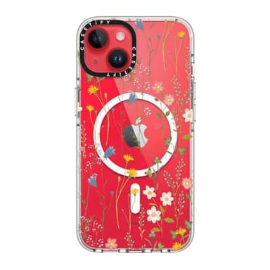 CASETiFY Clear iPhone 14 Case [Not Yellowing / 6.6 ft. 3X Military Grade Drop Protection/Magsafe] - Dreamy Floral Pattern - Clear - Image 6