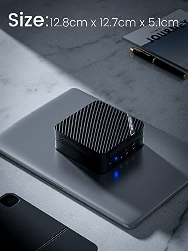 MINISFORUM Mini PC UM690S AMD Ryzen 9 6900HX Mini Desktop Computer AMD Radeon 680M 16GB RAM 512GB SSD, 2X HDMI Ports, 1x USB4 Port, 1x USB-C, 4X USB3.2 Type A, 1x 2.5Gbps LAN, Wifi6, BT5.2 (Renewed) - Image 7