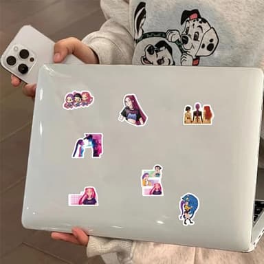 74PCS Movie Hunters Stickers, Anime Stickers Waterproof Vinyl Decals Laptop, Cell Phones, Water Cups Stickers - Image 3