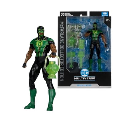 McFarlane Toys - DC Multiverse Green Lantern (Simon BAZ) 7in Figure McFarlane Collector Edition #26 - Image 8