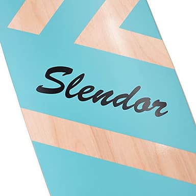 Slendor 42 Inch Longboard Skateboard Complete Cruiser Pintail, Drop Through Deck Skateboardfor Cruising, Carving, Downhill - Image 6