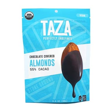 Taza Chocolate Organic Chocolate Covered Treats Variety Pack, Vegan, 3.5 Ounce (Pack of 4) - Image 2
