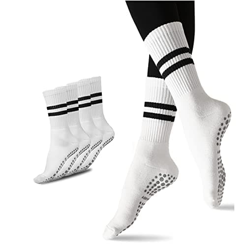 Flydo Yoga Socks Pilates for Women with Grips, Non-Slip Socks for Pilates, Barre, Ballet, Fitness，Dance, Workout - Image 1