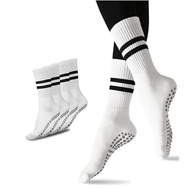 Flydo Yoga Socks Pilates for Women with Grips, Non-Slip Socks for Pilates, Barre, Ballet, Fitness，Dance, Workout - Image 1