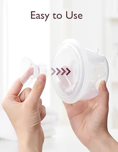 Momcozy Flange Insert 17mm Compatible with 24mm Flange/Shield of Most Pumps, Insert for Breast Pump Replacement Accessories, 4PCS 17mm - Image 4