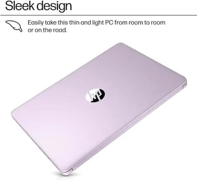 HP 14" Student-Laptop office365 Copilot AI, 4-Cores Intel N150(Up to 3.6GHz) 16GB RAM 256GB Storage(128GB UFS + 128GB Ghost Manta SD Card) Computer-Laptop with Wi-Fi 6 Win11 Honey Lavender - Image 6