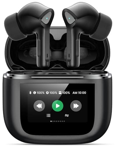TWOSKY Wireless Earbuds Bluetooth 5.3 Headphones 50H Playtime Deep Bass Stereo Ear Buds with Mic IPX7 Waterproof Comfort Lightweight in Ear Earphones for Pad Android/iOS Phones Gifts for Women Men - Image 1