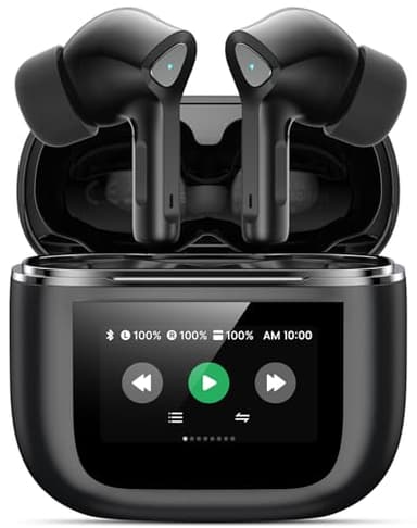 TWOSKY Wireless Earbuds Bluetooth 5.3 Headphones 50H Playtime Deep Bass Stereo Ear Buds with Mic IPX7 Waterproof Comfort Lightweight in Ear Earphones for Pad Android/iOS Phones Gifts for Women Men - Image 1