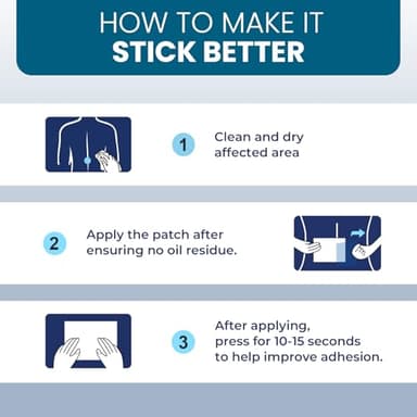 Sumifun 4% Lidocaine Pain Relief Patches 30 Count Maximum Strength Numbing Gel Patch for Back Knee Neck Joint Ache Muscle Soreness Topical Analgesic FSA or HSA Eligible - Image 7