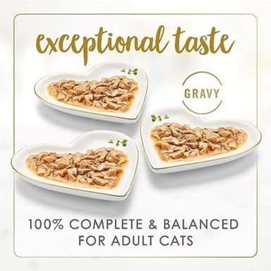 Purina Fancy Feast Gravy Lovers Poultry and Beef Grilled Gourmet Wet Cat Food Variety Pack - (Pack of 30) 3 oz. Cans - Image 4