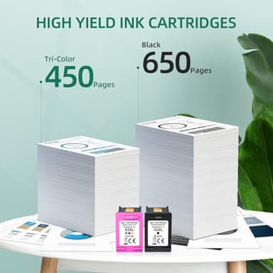 KOTANG Remanufactured 63XL Ink Cartridge Replacement for Office Jet 3830 4650 4655 5255 5258 5200 Envy 4510 4520 Desk Jet 1110 3630 (Black, Tri-Color, 2-Pack) - Image 3