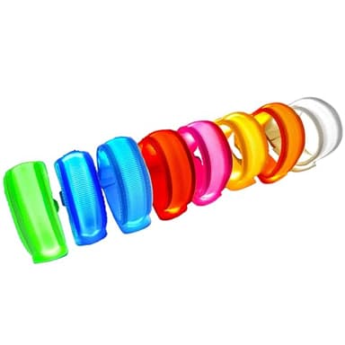 KIRALUMI 8 PCS LED Glow Bracelets, Light Up Bracelets for Kids Adults - Christmas Glow in The Dark Party Bracelets Favors Supplies for Concerts, Festivals, Game Prizes, Sports, Rave Accessories. - Image 1