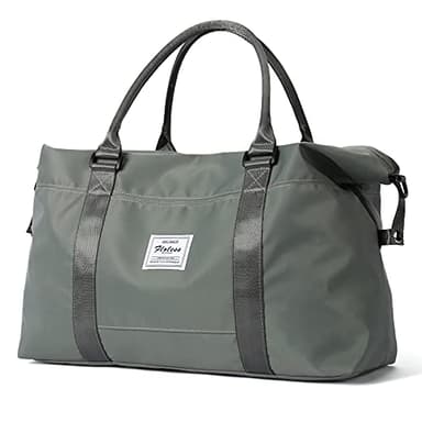 Travel Duffel Bag,Sports Tote Gym Bag,Shoulder Weekender Overnight Bag for Women - Image 1