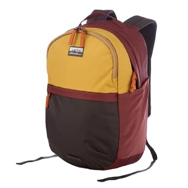 Eddie Bauer 26L Venture Backpack, Hydration and Laptop Compatible Daypack, Redwood and Antique Gold - Image 1