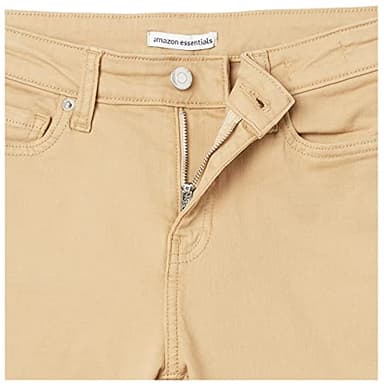 Amazon Essentials Women's Mid-Rise Stretchy Skinny Jean - Discontinued Colors, Light Camel, 4 Long - Image 6