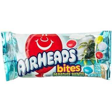 Airheads Candy Bites, Paradise Blends Flavor, Non Melting, Party, Concessions, Office, 2 Ounce (Pack of 18) - Image 4