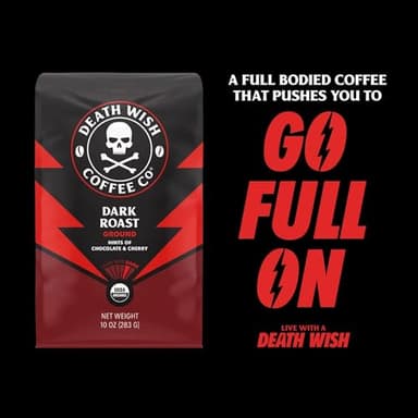 Death Wish Coffee - Dark Roast Single Serve Pods - (50 Count) - Image 8