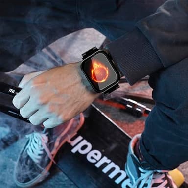 Bekomo Compatible with Apple Watch Band 49mm 46mm 44mm 45mm 42mm 40mm 38mm 41mm, Stainless Steel iWatch Bands with 2 Pack Tempered Glass Case for Series 11/10/9/Ultra 3 2/8/7/6/5/4/3/2/1/SE for Men - Image 4