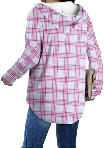 Bofell Womens Fashion Tops Hoodies for Women Pullover Oversized Sweatshirts Long SLeeve Shirts Loose Fit - Image 4