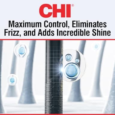 CHI Straight Guard Smoothing Styling Cream, Eliminates Frizz For Sleek & Shiny Hair, Maximum Control, 8.5 Oz - Image 3