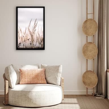 Americanflat 19x30 Picture Frame with Polished Plexiglass - Black Picture Frame - Wide Photo Frames Made of Engineered Wood for Vertical or Horizontal Wall Display - Epic Collection - Black - Image 2
