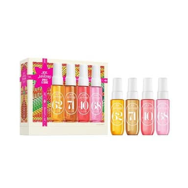 SOL DE JANEIRO Spritz & Shine Cheirosa Perfume Mist Set | Amazon Exclusive | Perfume Mist Discovery Set of 4 | Holiday Gift Set - Image 2